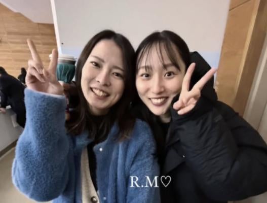 飯塚美沙希、久しぶりの再会『2週間連続でありがとう！』