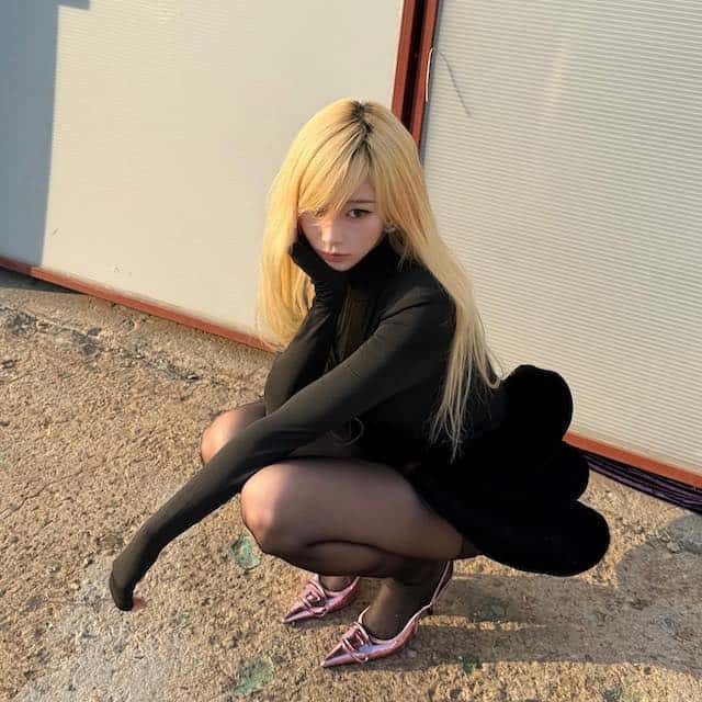 aespa・ジゼルがかっこ良すぎる金髪オフショット公開