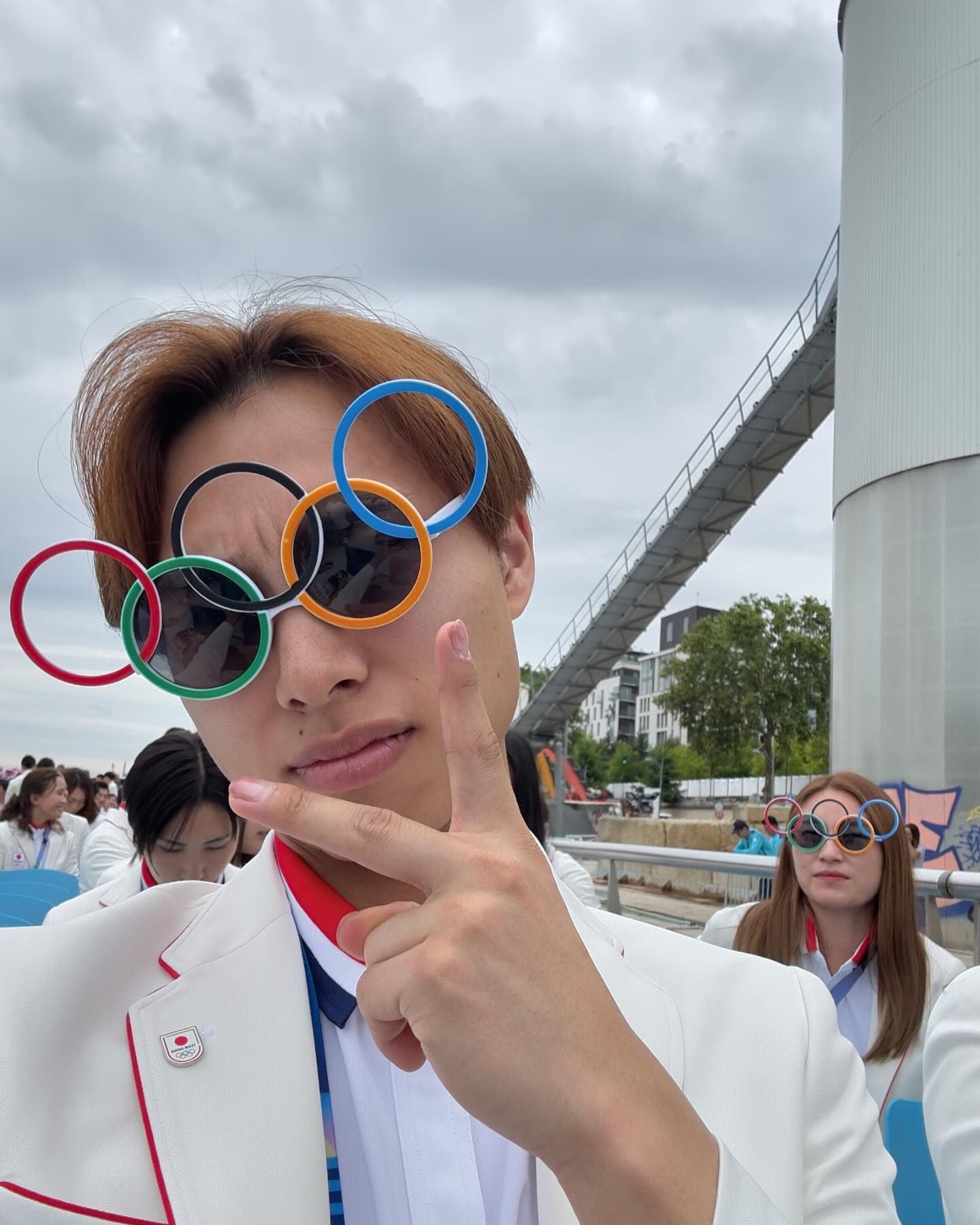 五輪初出場のバドミントン選手 オリンピックでの様子を公開！