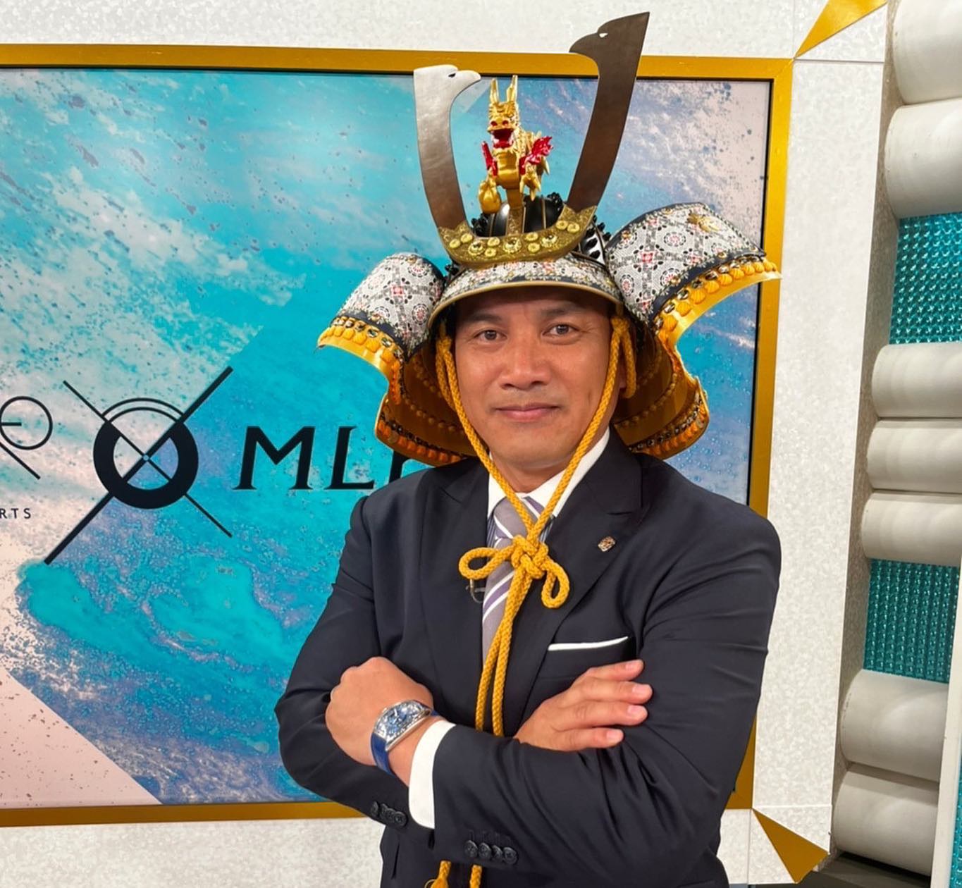 「リアル侍ジャパン!」井口忠仁が話題の兜を着用した最新ショット公開📸