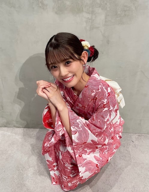 TEAM SHACHI・秋本帆華、浴衣姿で夏祭りへの憧れを表現
