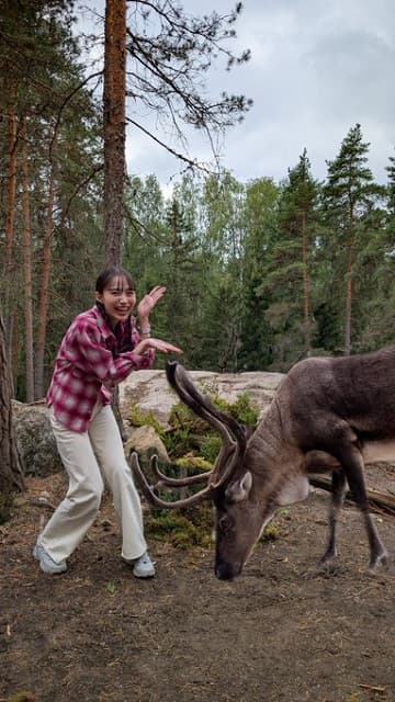 井桁弘恵がCM撮影でフィンランドに！”編集マジック”で驚きの2ショットを作成