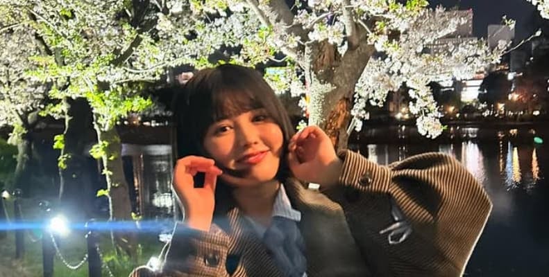 完熟フレッシュ・池田レイラ　大人デートを報告！？「夜桜デートしてきました、」