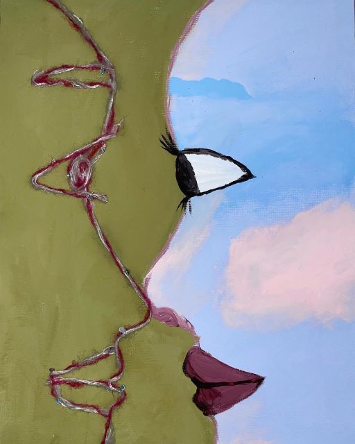 「感性の宝石箱」アユニ・Dがアップした絵画アートに「個展開いて」の声！