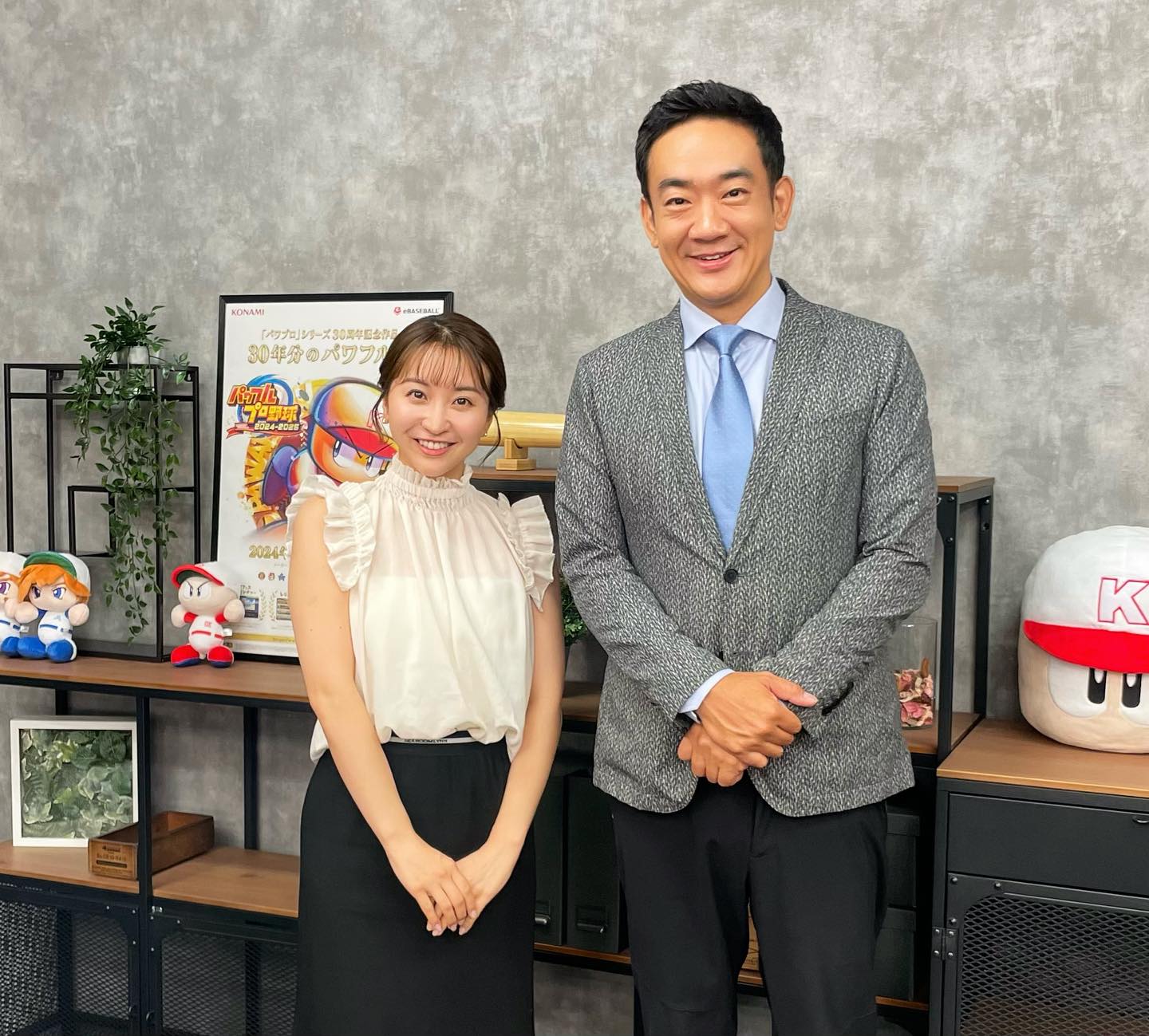 人気急上昇中フリーアナの先輩は…プロスピでお馴染みの