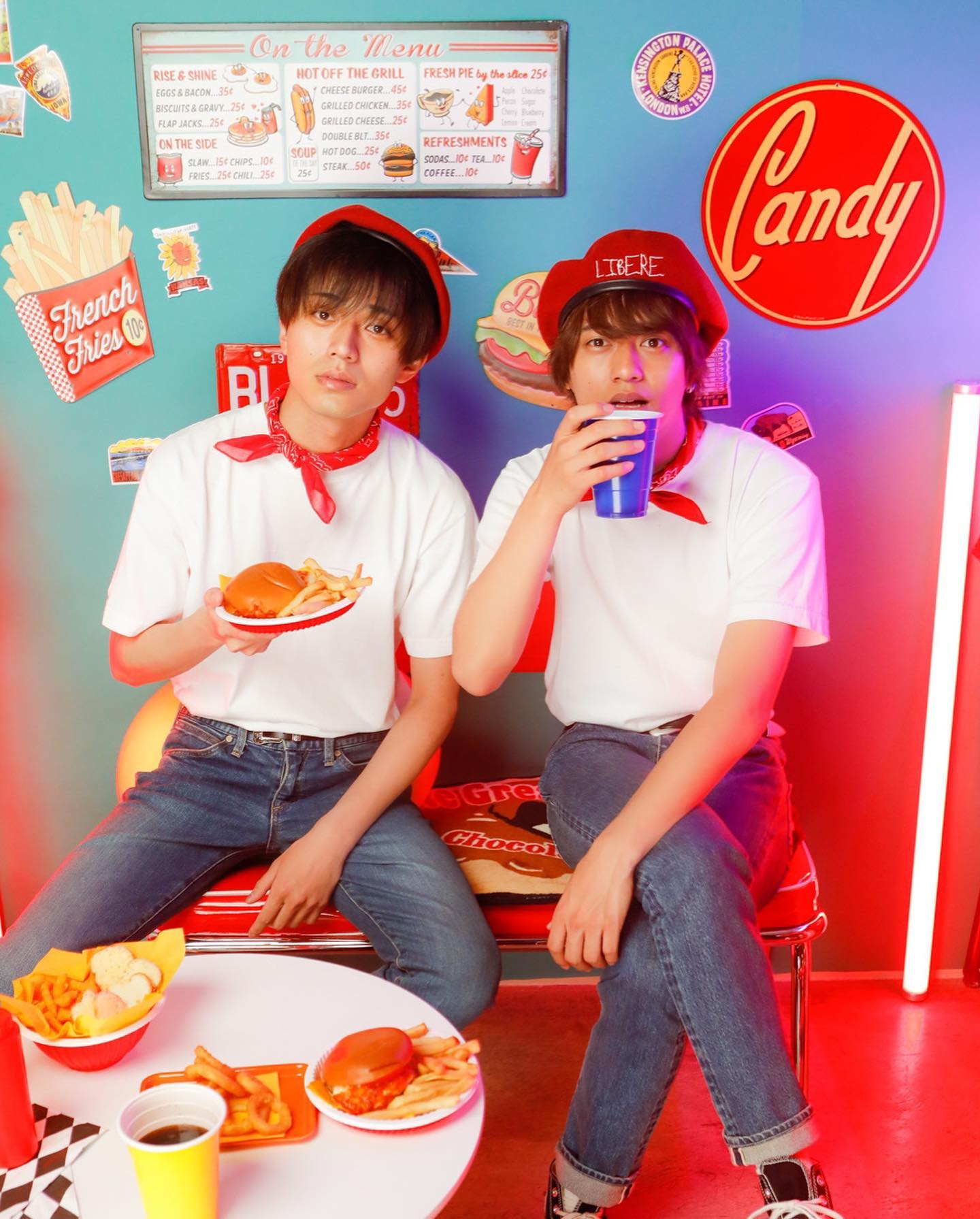 新体制King＆Princeの激かわツーショットが公開💕メロンソーダ！？にファン注目👀