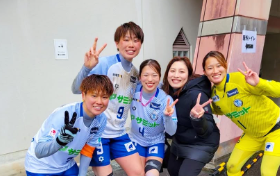 石野妃芽佳、試合中のサプライズに驚き！「試合終わるまでのむが来てるの知らなかった」