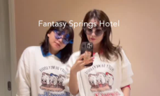 「初ファンタジースプリングスホテルに大興奮！」野呂佳代の笑顔あふれる動画にファンも癒やし