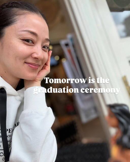 中越典子、娘の卒園式前夜。涙と笑顔で振り返る家族の軌跡