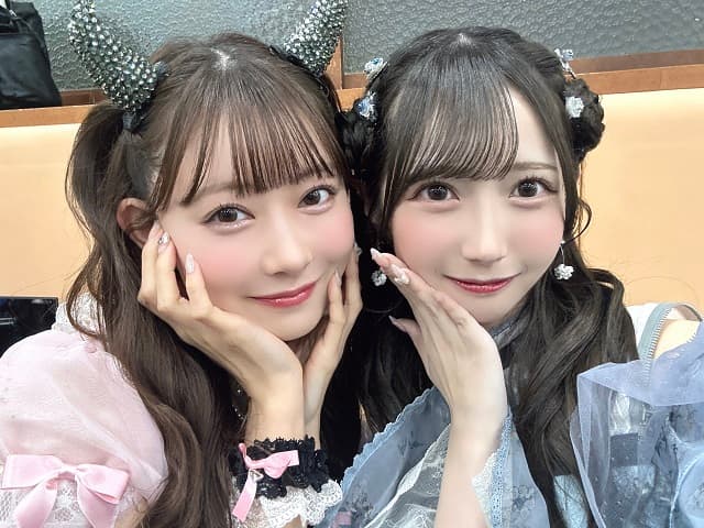 「まじで可愛すぎる！」アイドル 谷崎早耶と渡辺美優紀の宝物2ショットにファン歓喜！