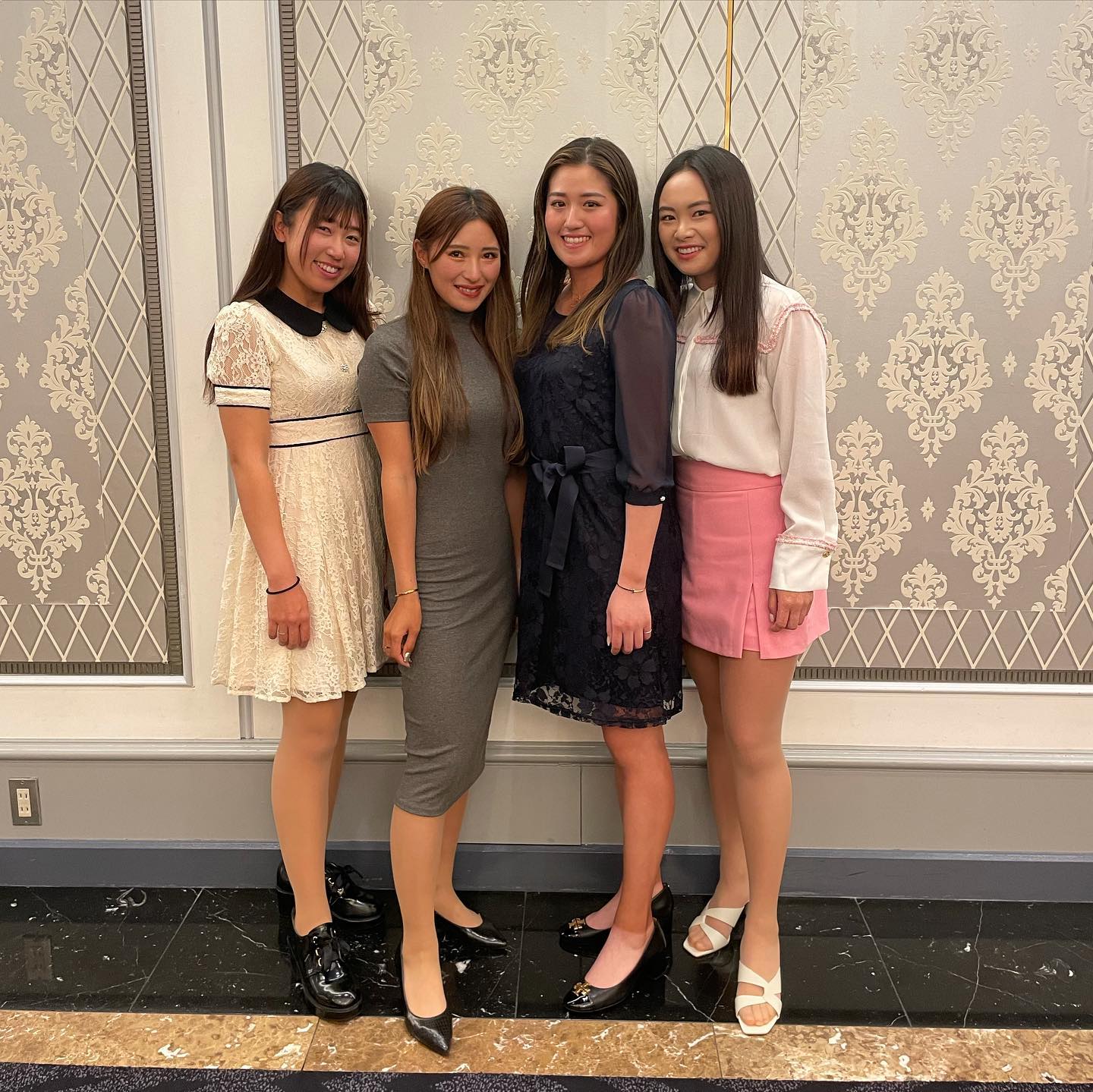 「全員優勝です！」稲見萌寧が美人4姉妹⁉️ショットを披露📷💕