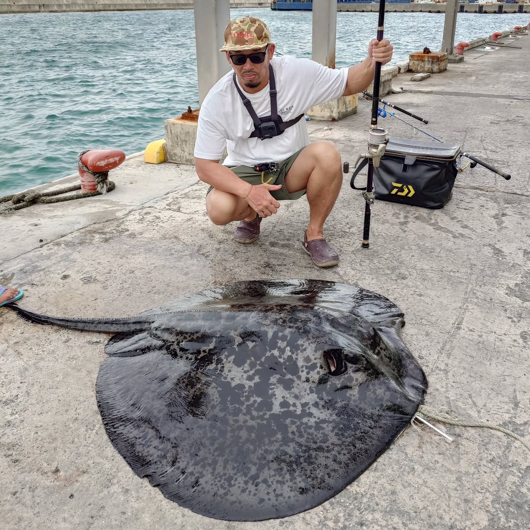 武蔵、腰にくるほどの格闘の末〇〇を釣り上げることに成功