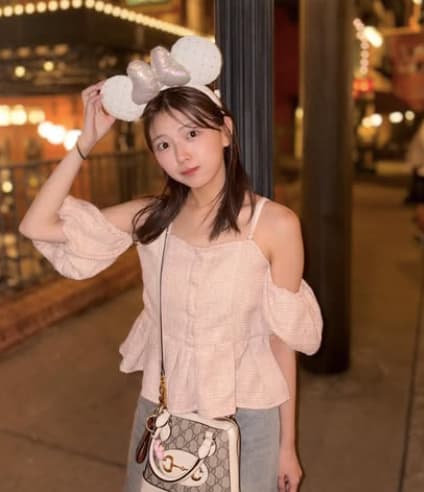 大熊杏優がディズニーシーでのショットを公開！ファンから「可愛い！」と話題に