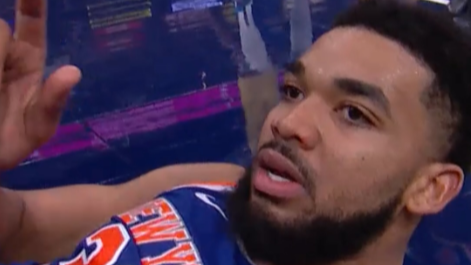 KATが左手ドライブからの“AND ONE”炸裂！強烈ダンクでMSGが大歓声「銅像を建てろ」