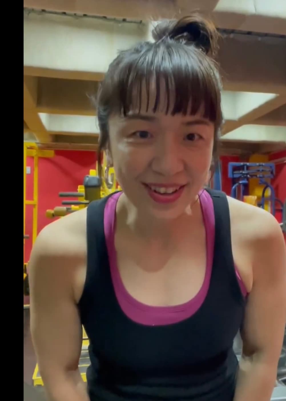 「凄いな〜無駄肉なし。 おまけに別嬪さん」浜口京子、20kgプレートを使ったトレーニングムービーにファン注目「気合いだー！！！」