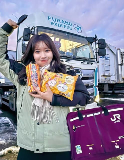 雪道に「精神と