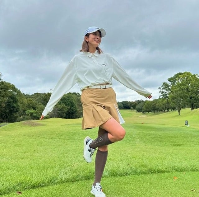 稲村亜美が「ぺこぱのまるスポ」でゴルフコンペに参加！