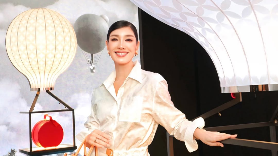 アンミカ、ルイ・ヴィトン銀座松屋店のプレオープンに参加！洗練されたモノグラムに魅了！！