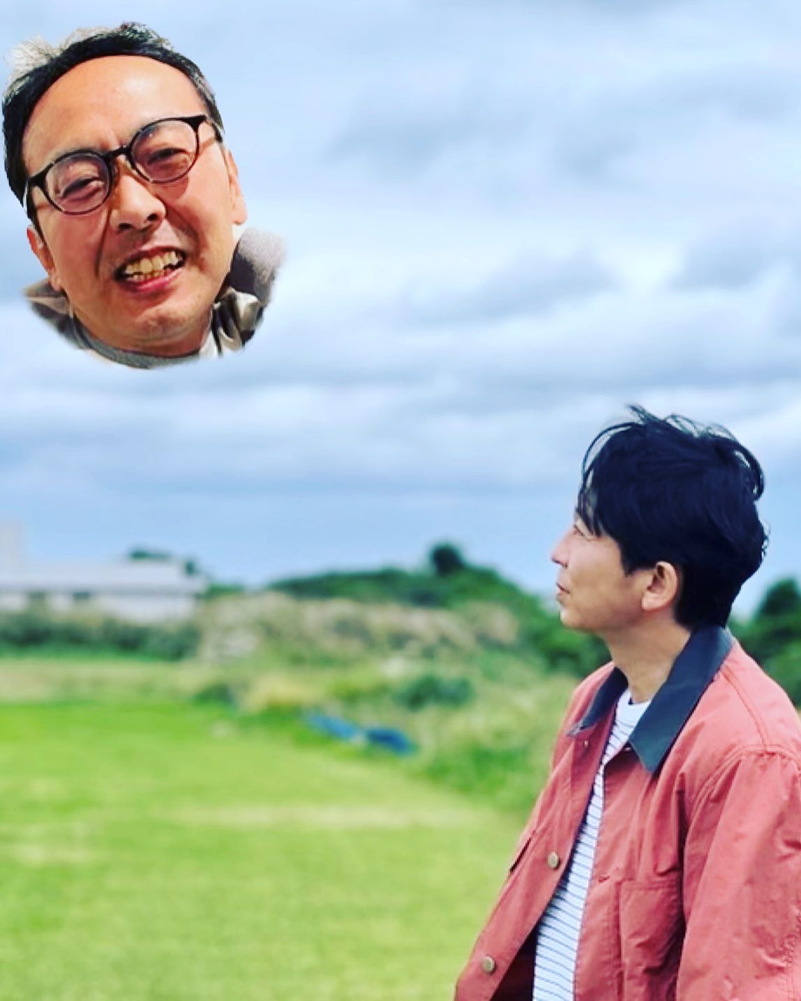 有吉弘行がアンガールズ田中の“コラ画像”公開でファンは大喜利⁉️「田中さんに近づけてますかね、俺」