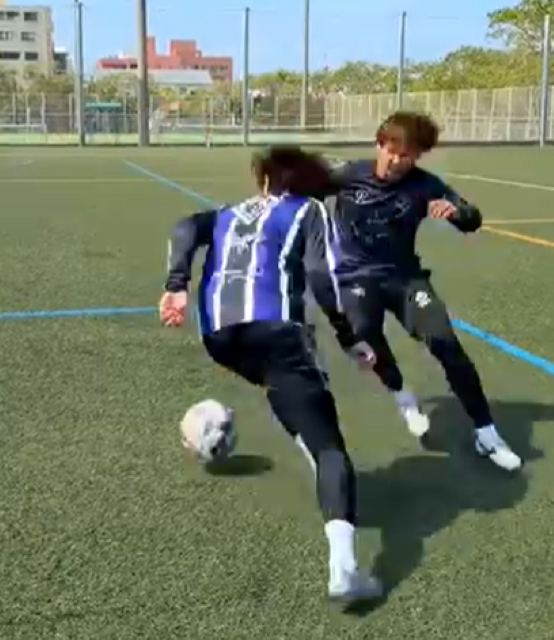 半身上体がキーポイント！レガテドリブル塾・Takuya 圧巻のテクを披露！