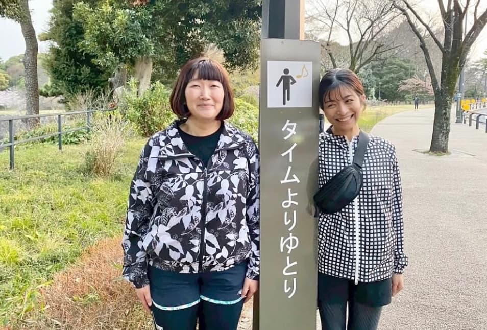 「先日も一緒に皇居ラン」三倉茉奈＆川村エミコ、仲良し2ショットにファン歓喜！