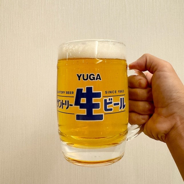 川田ジョッキー、ビールで乾杯！