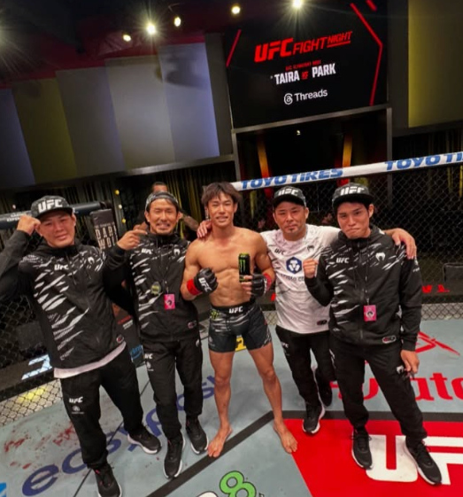 UFC・平良達郎、10戦無敗のパクに勝利　SNSで感謝報告