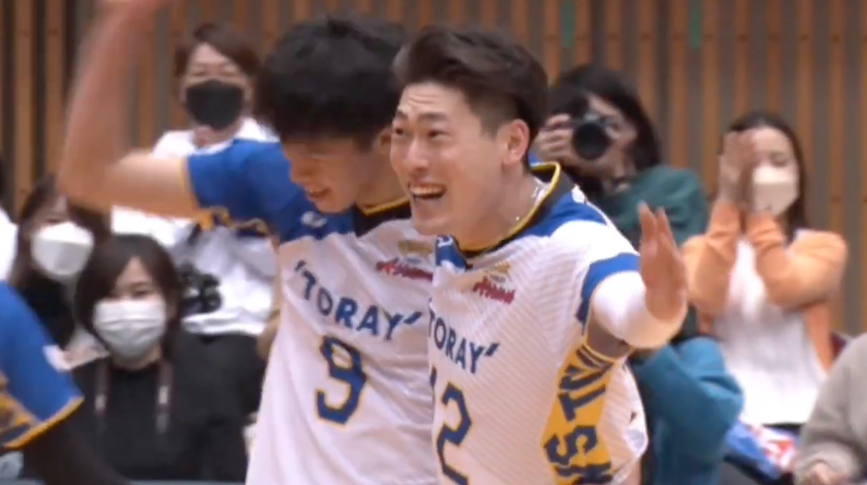 Ｖリーグ男子　東レアローズ vs. ジェイテクトSTINGS 2022/3/20【ハイライト】