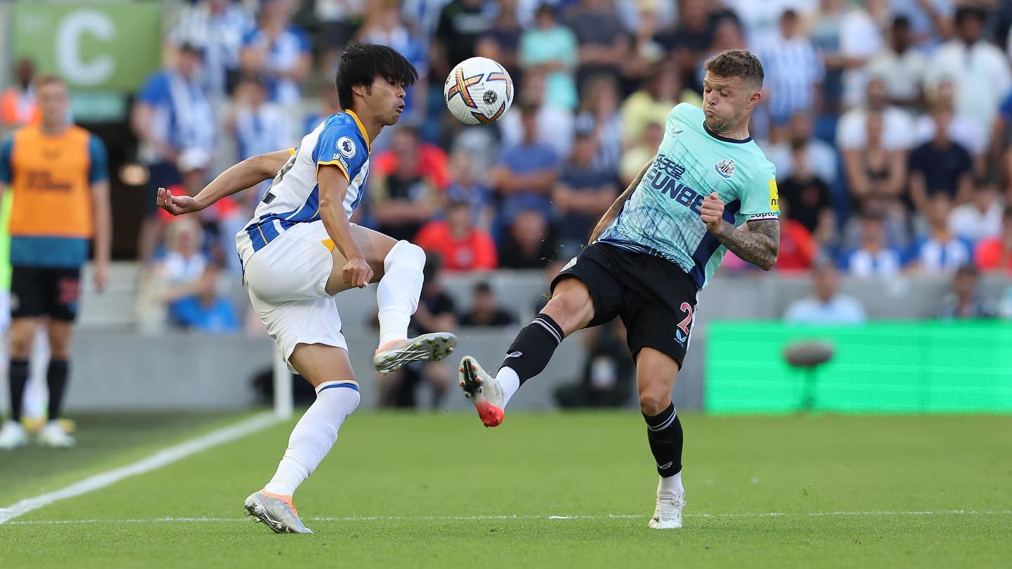 「彼が登場したときは怖かった、なんて選手だ」敵サポも衝撃🌪上々デビューの三笘薫がインスタ更新