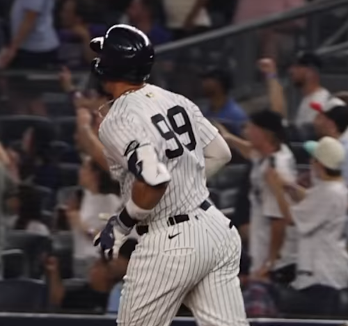 「止まらない主砲」アーロン・ジャッジ、9試合で6発の量産モードに突入！
