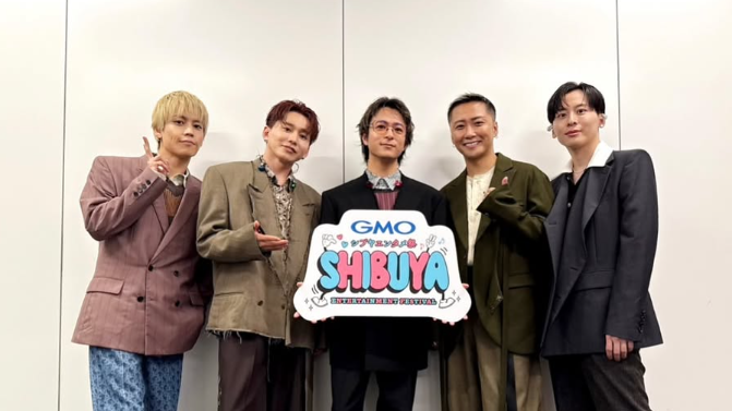 Da-iCE、渋谷で圧巻のパフォーマンス披露！5人揃った集合写真に歓喜の声