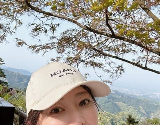 「帽子にあってますね」元モー娘。飯田圭織、高尾山へ！毎年タイミングに悩んでいることも明かす