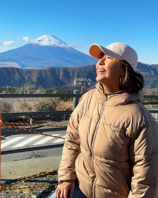 「地球ってすごい！」田中律子、大涌谷で