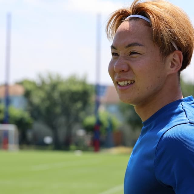 安倍柊斗がベルギーから一時帰国　古巣でのトレーニング風景を公開