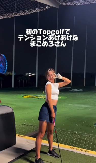 「かわいいが過ぎる」美人慶應女子大生ゴルフインフルエンサー、"テンションアゲアゲ"激カワゴルフムービーにファン悶絶⁉
