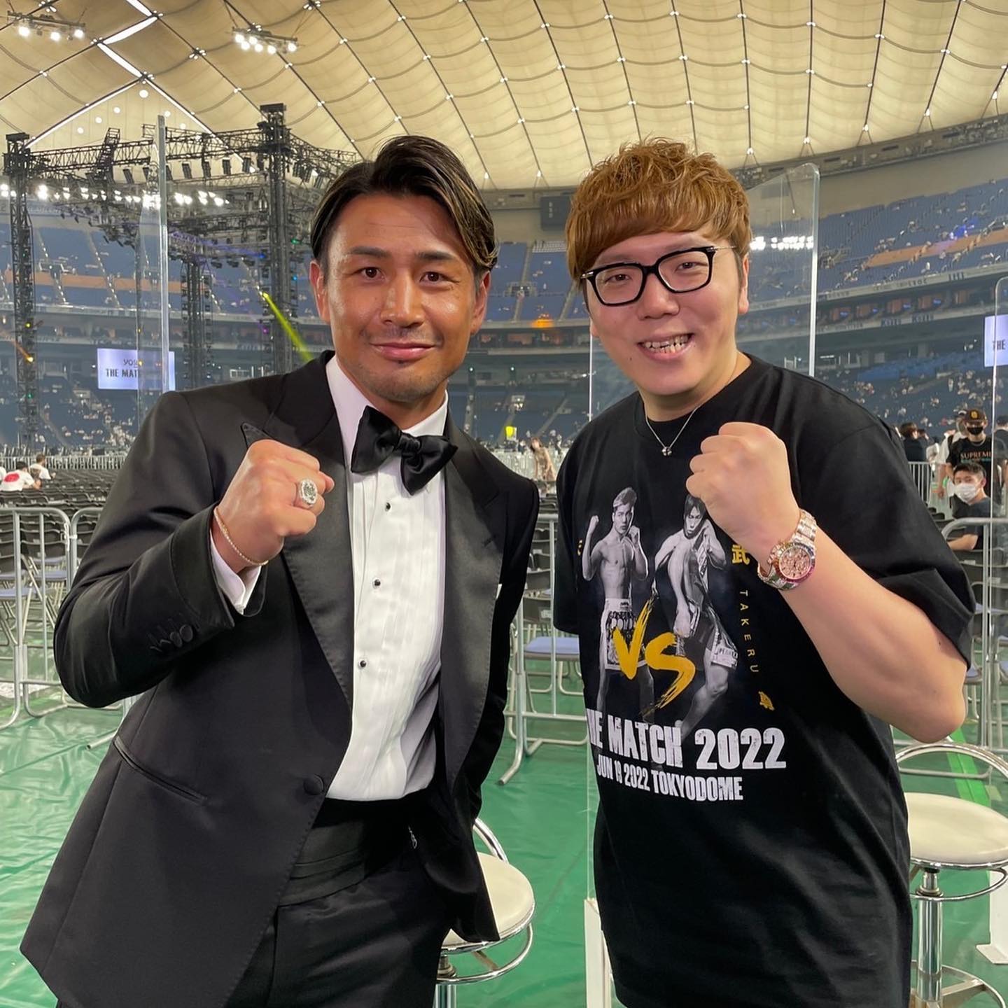 THE MATCH 2022　魔裟斗さんとHIKAKINさんが共演✨