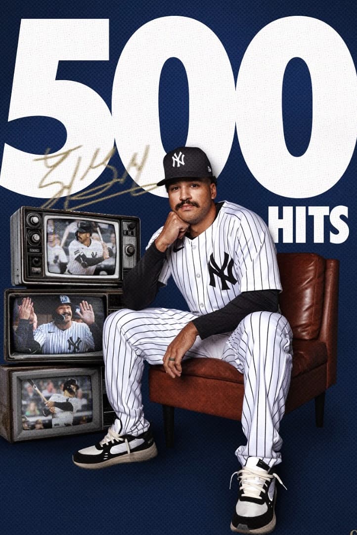 2019年デビューの28歳！ヤンキースのトレント・グリシャムがメジャー通算500安打を達成