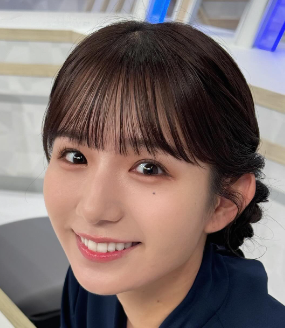 栗田麻理アナの“お団子ヘア”が可愛すぎ！初冠雪に寒さも本格化