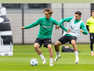 今季ステップアップ噂の板倉滉は現状動きなしか...ボルシアMGでの練習に励む