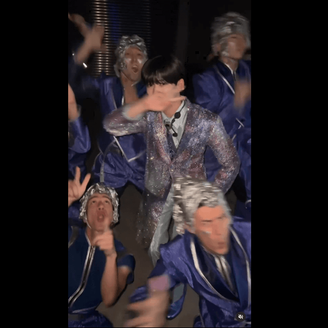 ブルー軍団のインパクト！長尾謙杜が「Alphalian」と白熱ダンシング