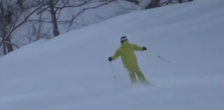 「贅沢の極み…！」伊達公子、富良野で極上のスキー体験を満喫