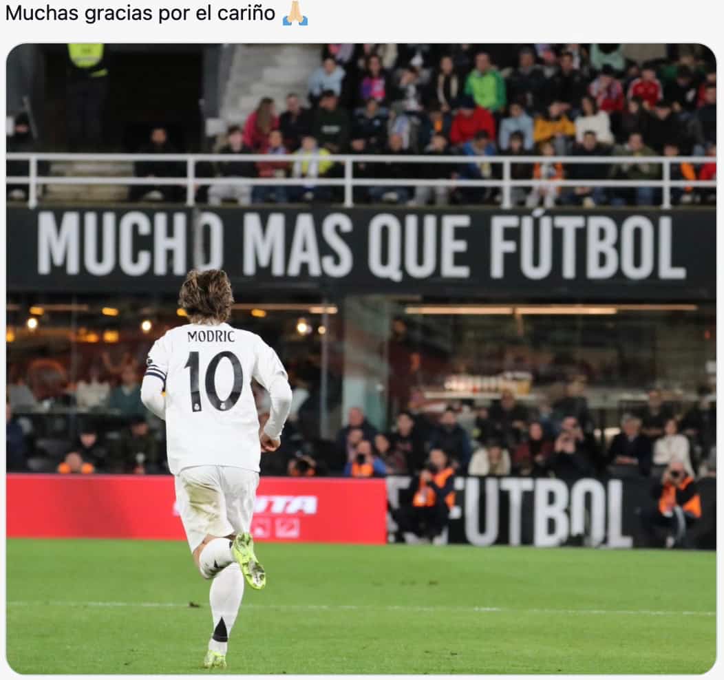 モドリッチ、国王杯での勝利に感謝「Muchas gracias por el cariño」