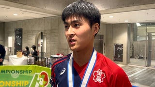 【動画】東山が6年ぶり春高優勝 優秀選手・齋藤航に試合後インタビュー【春高バレー2026】