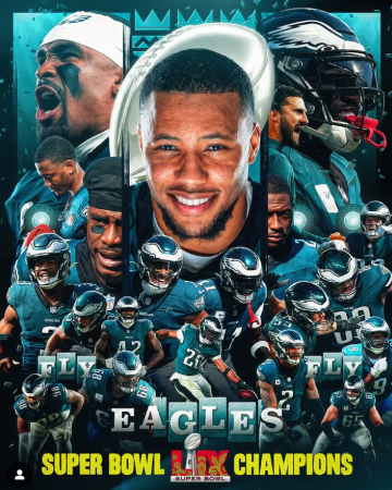 NFLスーパーボウルはイーグルスが7年ぶり2度目の優勝！チーフスの3連覇を阻止