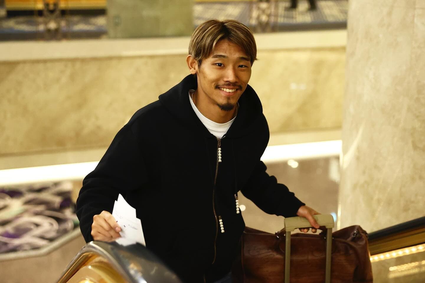 守田英正、北朝鮮戦に向け日本に帰国！