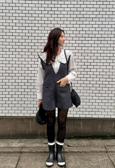 中条あやみ、「珍しくフェミニン」コーデ披露！2024年の速さに驚きの声