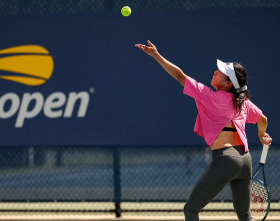 USオープン目前！プロテニス選手加藤未唯、NYで寿司と練習を満喫