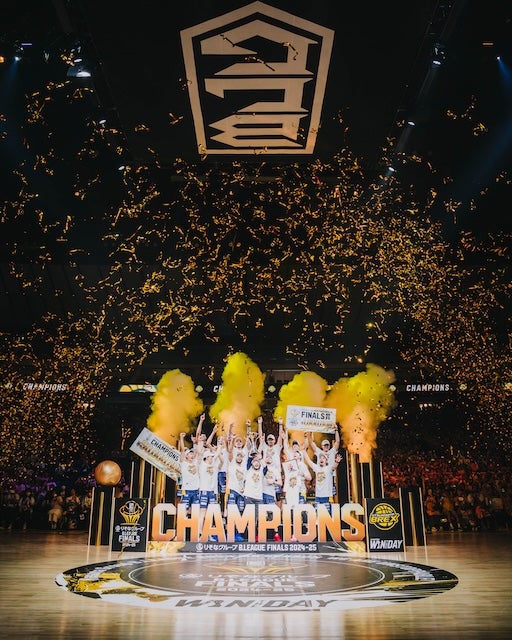 B.LEAGUE 2024-25シーズンが終了　宇都宮ブレックスが王者に輝く