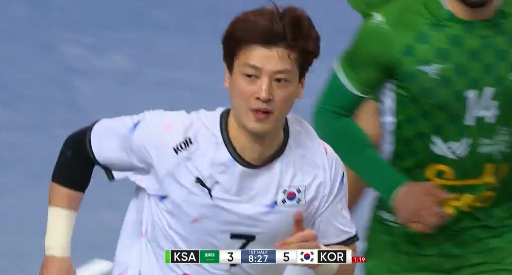 【ハンドボール】第28回男子世界選手権1/21プレジデントカップ 韓国 vs. サウジアラビア