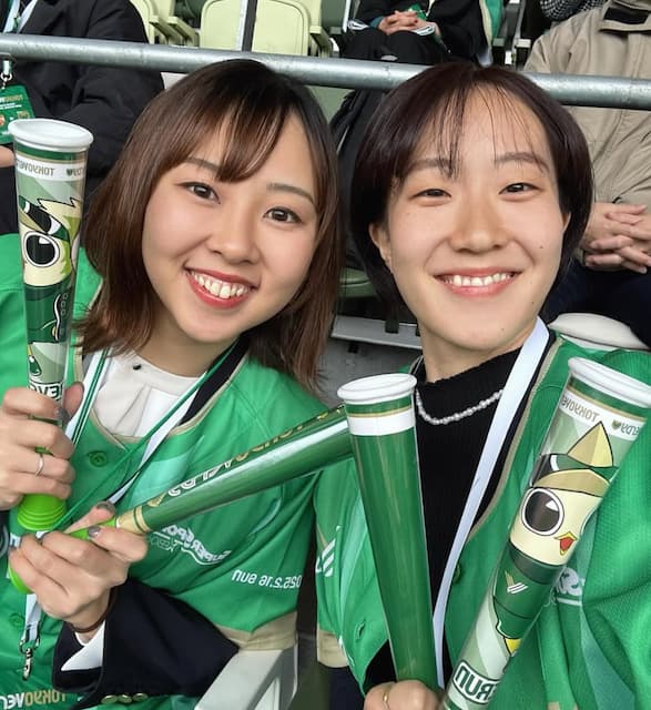 セパタクロー伊澤千夏、東京ヴェルディ開幕戦を観戦＆パートナーミーティング参加！